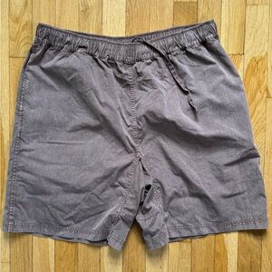 SKIMS Men's Elastic-Waist Athletic Shorts - Taupe